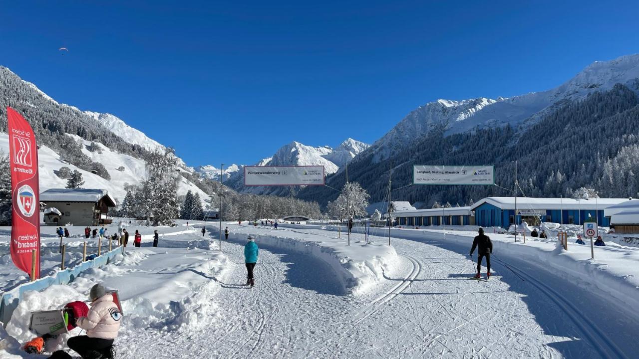 Ferienwohnung Mit Idyllischer Aussicht Klosters Esterno foto
