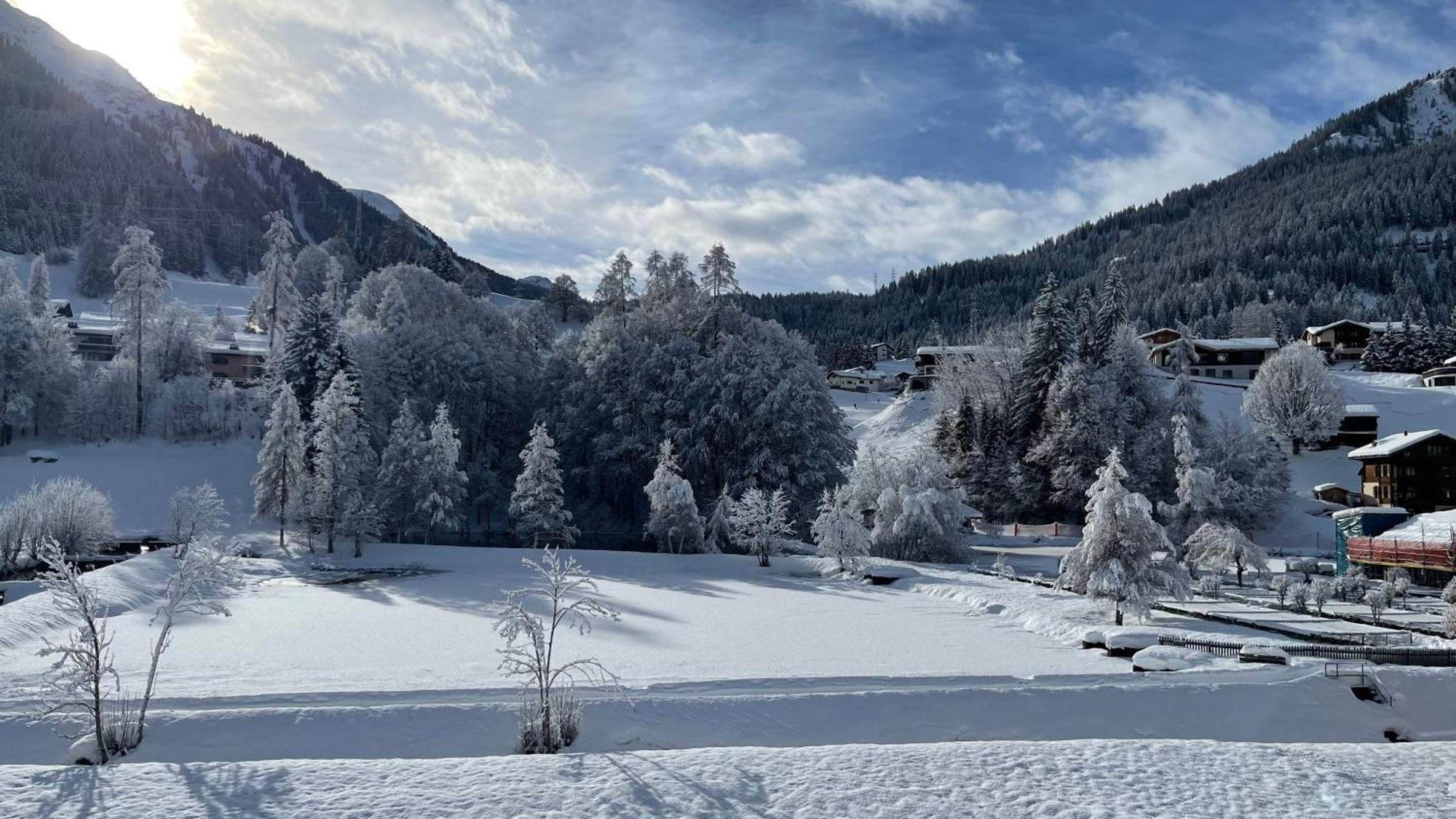 Ferienwohnung Mit Idyllischer Aussicht Klosters Esterno foto